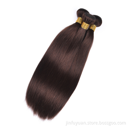 Wholesale brown color 2# Brazilian Hair,Weave Remy 9a Mink Brazilian Hair,silky straight Raw 100 Pure Virgin Human Hair